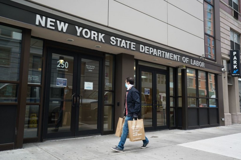 The New York State Department of Labor office 