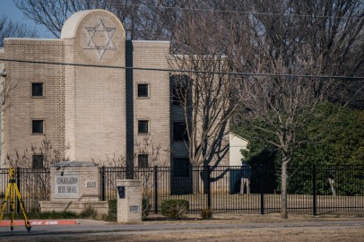 Texas Synagogue Where Hostage Taking Occurred