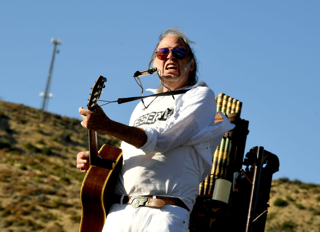 Neil Young in California