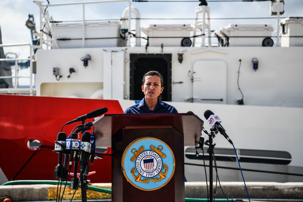 Coast Guard Miami Sector Captain Jo-Ann Burdian