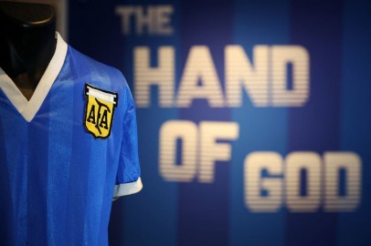 Argentina: Diego Maradona's 'Hand of God' Jersey Fetches Crazy $9 Million Price at Auction