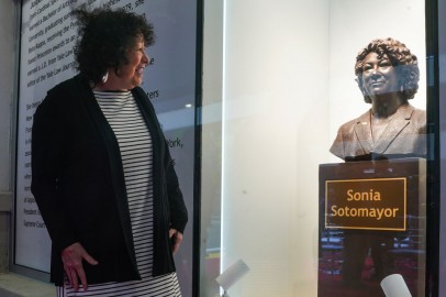 Supreme Court Justice Sonia Sotomayor, First Hispanic Supreme Court Justice, Gets Bronze Statue in New York