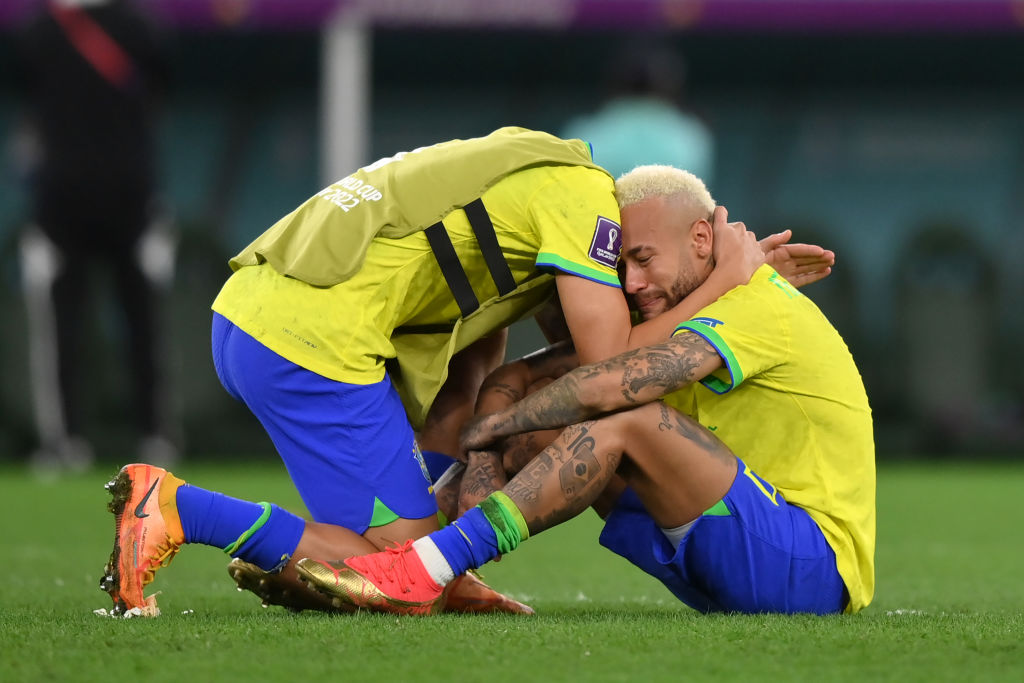 Watch Emotional Neymar In Tears After Brazil Loses Vs Croatia In What Could Be His Final World 5008