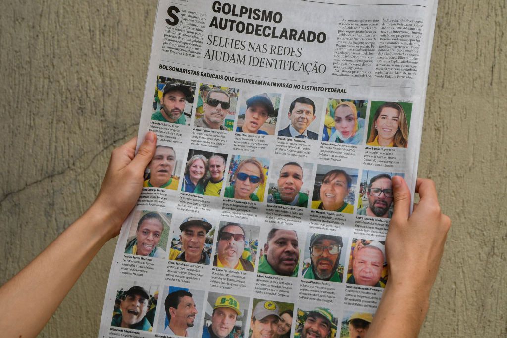 Brazil Riots Police Raid Home of Jair Bolsonaro’s Nephew in Connection