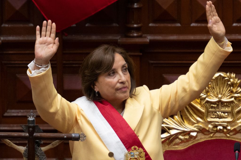 Peru President Dina Boluarte Supports Moving up National Elections to Later This Year