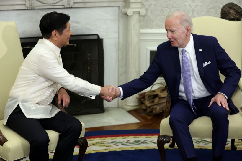 President Biden Meets With President Of The Philippines Ferdinand Marcos Jr. In The Oval Office Of The White House