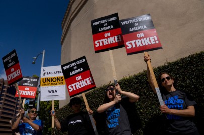 Hollywood Writers Go on Strike Over Pay and AI  