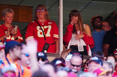 Taylor Swift Seen at a Kansas City Chiefs Game While Cheering For Travis Kelce