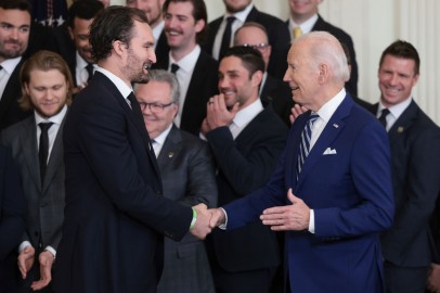 Joe Biden Honors 2023 Stanley Cup Champion Las Vegas Golden Knights at White House