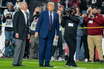 Donald Trump Loudly Booed During Football Game in South Carolina, Looked Shocked by Boos