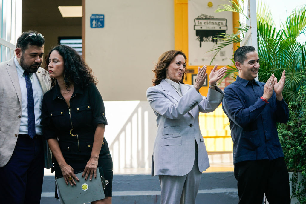 Kamala Harris: Clueless VP Claps, Smiles to Puerto Rico Protest Song Until Aide Translate It 
