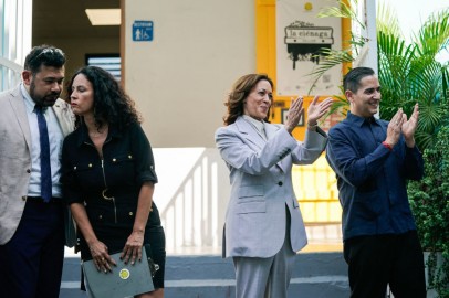 Kamala Harris: Clueless VP Claps, Smiles to Puerto Rico Protest Song Until Aide Translate It 