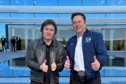 Argentina President Javier Milei Meets Elon Musk in Texas 