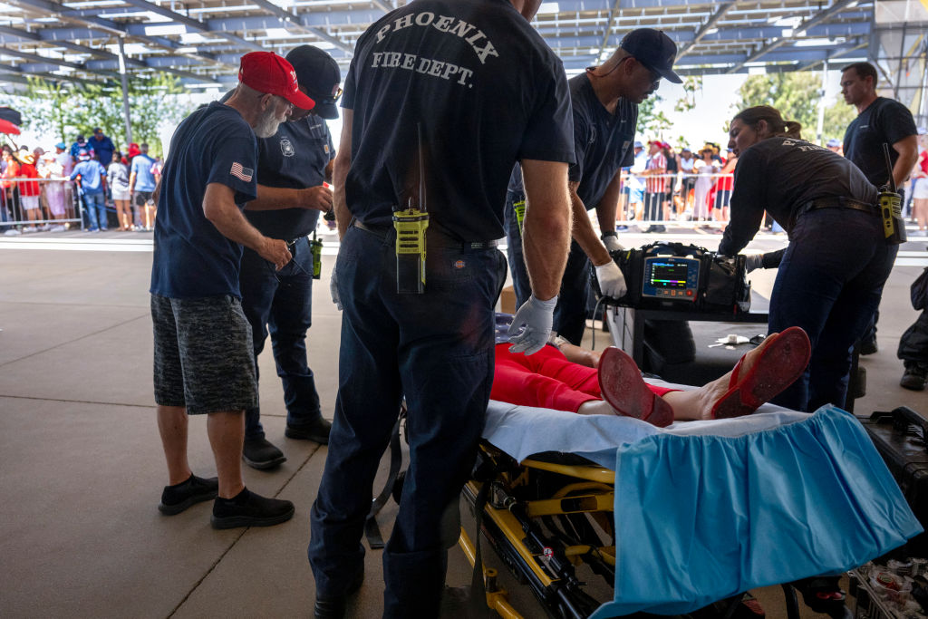 11 Donald Trump Supporters Hospitalized in Arizona After Ex-POTUS Made Them Wait Under Extreme Heat During Rally