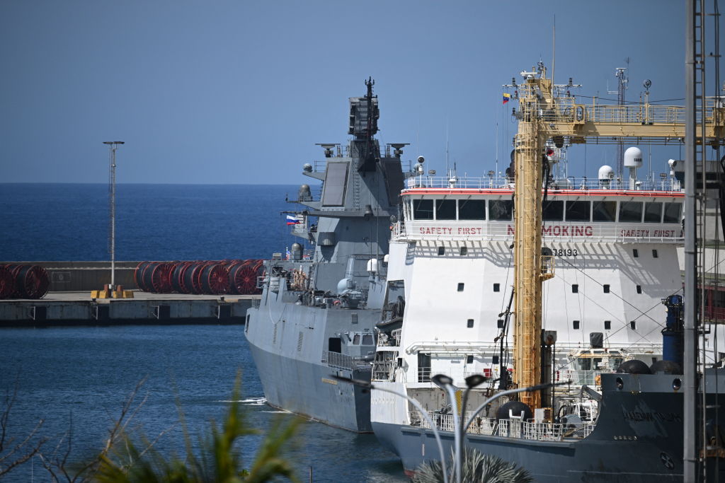 Russia Warships Arrive in Venezuela After Stay in Cuba