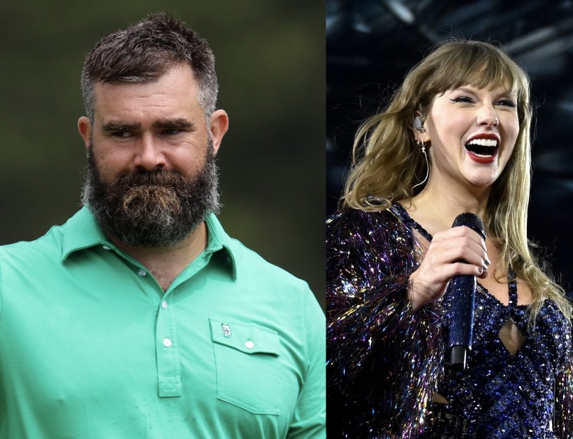 Jason Kelce and Taylor Swift