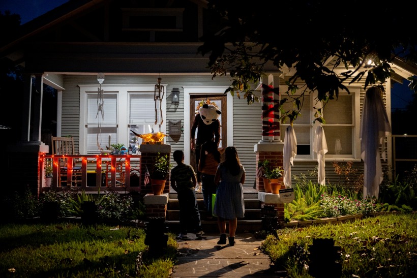 Texas has the second most Halloween decorations in the United States.