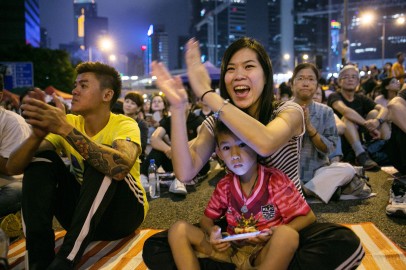 Hong Kong Students Protest 