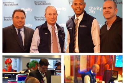 Bloomberg Tradebook Charity Trading Day with Mariano Rivera