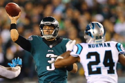 Philadelphia Eagle QB Mark Sanchez Makes His First Start Since 2012 And Defeats The Carolina Panthers 45-21