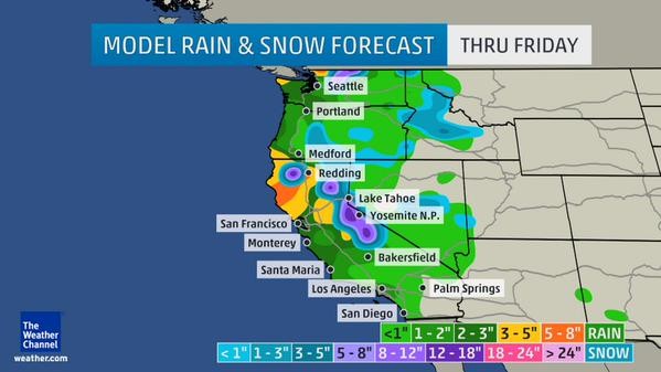 Pineapple Express 2014: California Storm to Bring Much-Needed Rain to ...