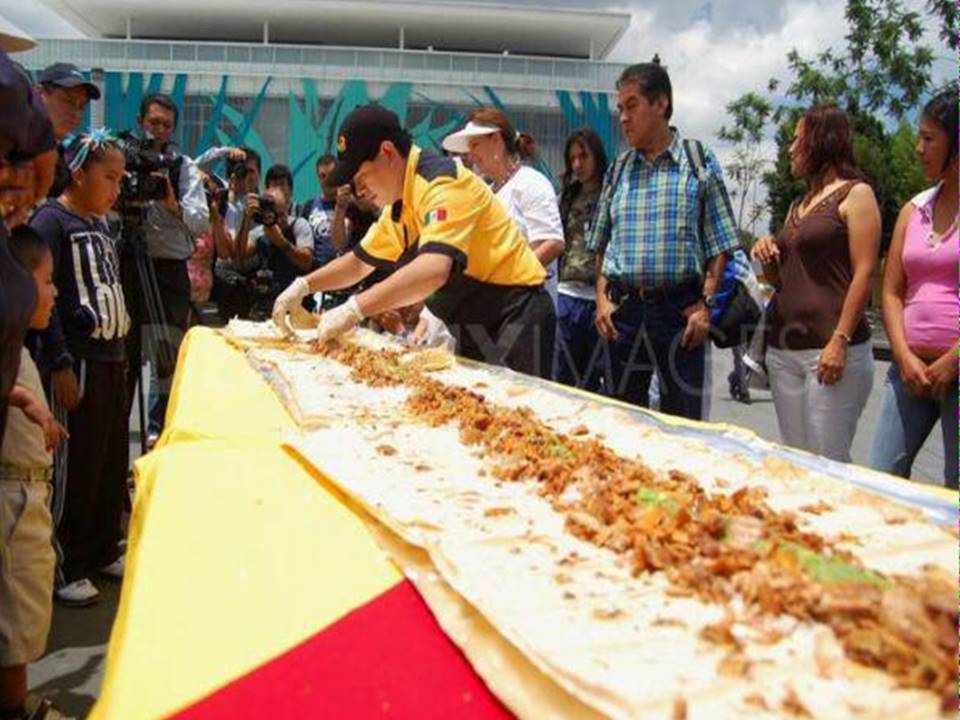 Mga resulta ng larawan para sa Longest Taco, Mexico"