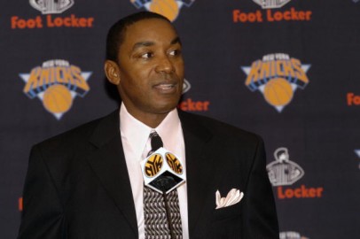 Former New York Knicks Head Coach Isiah Thomas