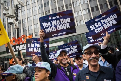 DAPA DACA immigrants immigration protests