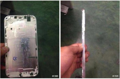 Alleged iPhone 6 metal frame