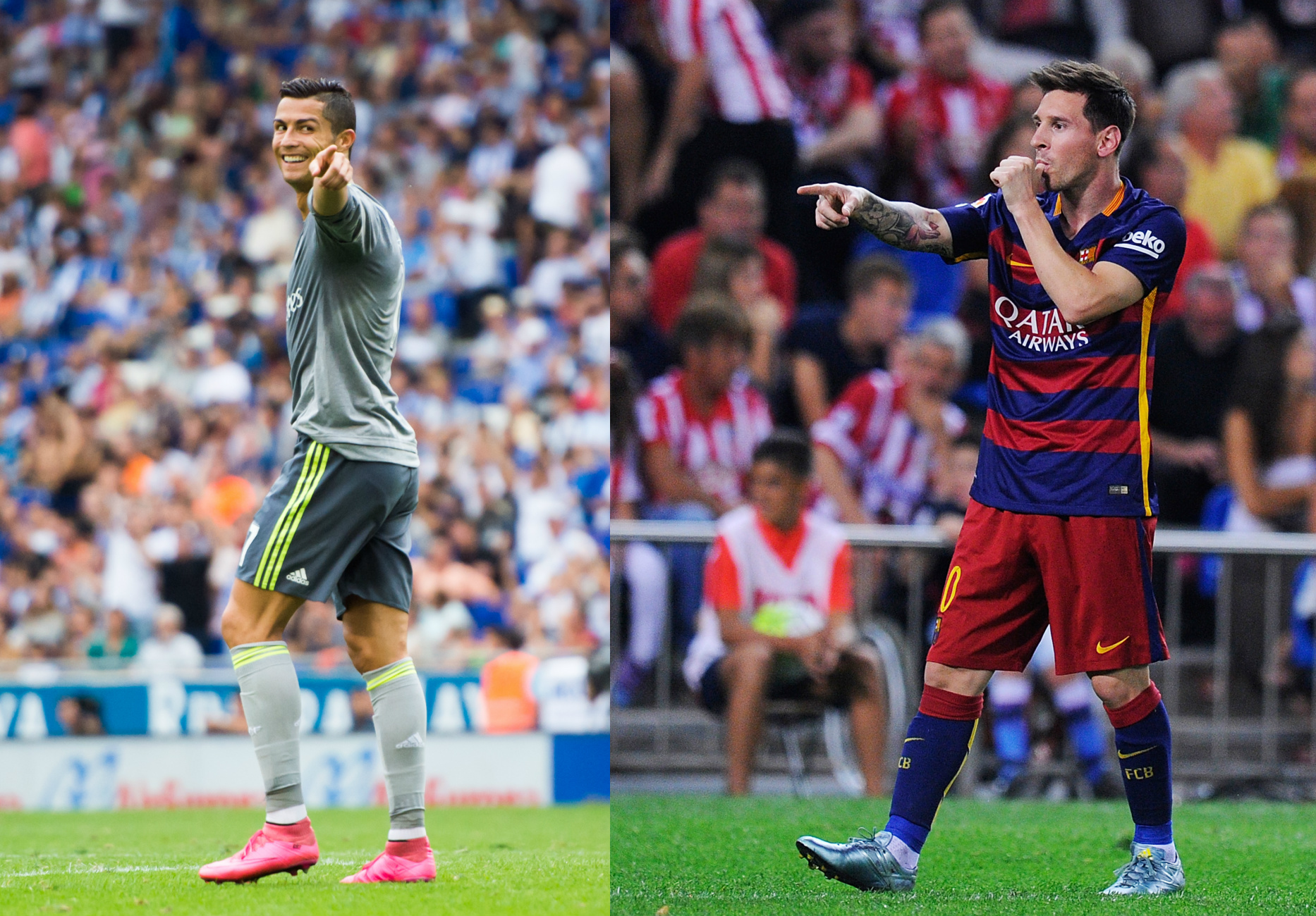 Messi vs. Ronaldo 2015-16 Week 3: Ronaldo Scores 5, Messi Scores Winner