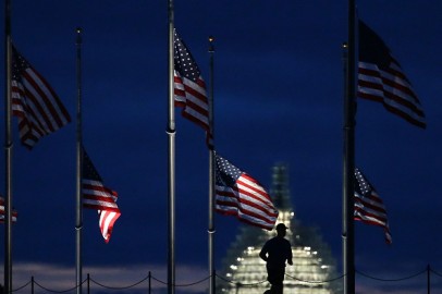 US Capitol washington D.C. american flag