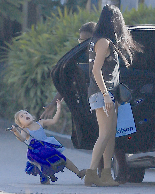 Penelope Disick Gets Slammed By Car Door Under Kourtney Kardashian's W...