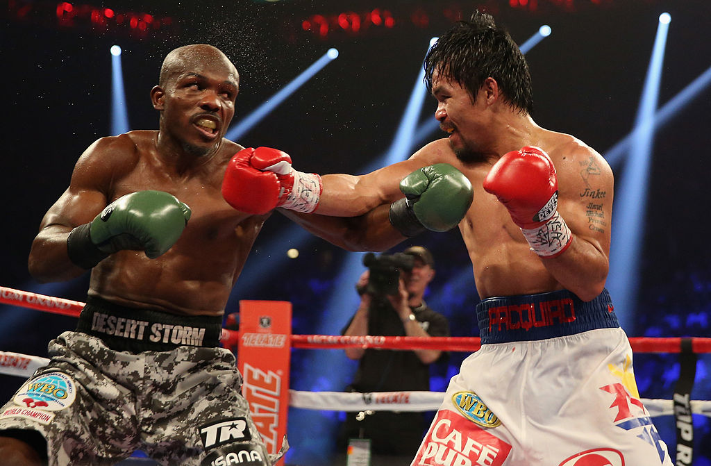  Manny  Pacquiao  vs  Timothy  Bradley  III Set on April 9 in 