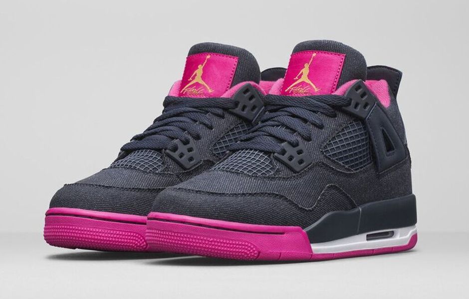 aj 4 pink