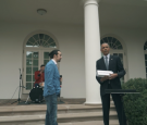 Lin Manuel Miranda and President Barack Obama 