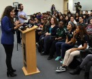 America Ferrera And Voto Latino Meet With Students In Las Vegas Area Ahead Of Nevada Caucuses