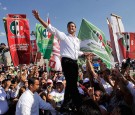 Pres. Candidate Pena Nieto Campaigns In Monterrey Ahead Of Election