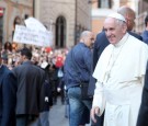 Pope Francis Visits The Church of St. Ignatius