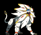 Solgaleo, the new legendary Pokémon.