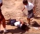 A girl was attacked by several other teenage girls and it was caught on video.