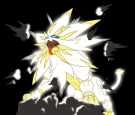 Solgaleo, the new legendary Pokémon.