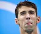 Michael Phelps in Tears