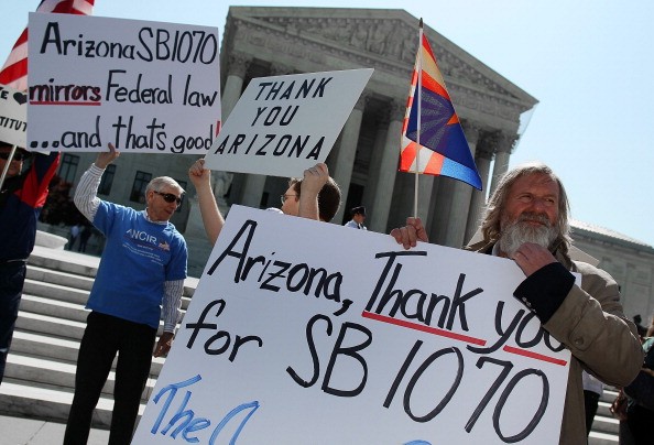 Supreme Court Hears Oral Arguments On Arizona Immigration Law