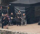 Actor Kit Harrington seen on the 'Game of Thrones' set filming on October 27, 2016 in Zumaia, Spain. 