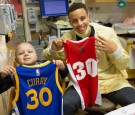 Steph Curry visits leukemia-stricken young boy