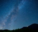 Mt. Fuji and milky way