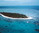 Green island, atoll on the Great Barrier Reef...