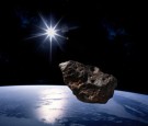 Asteroid approaching Earth