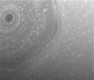 NASA Cassini Spacecraft Sends 1st Image from Ring-Grazing Orbit to Saturn's Surface