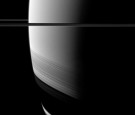 The Cassini spacecraft watches as the shadows of Saturn's rings grow wider and creep farther south as the seasons progress from the planet's August 2009 equinox.